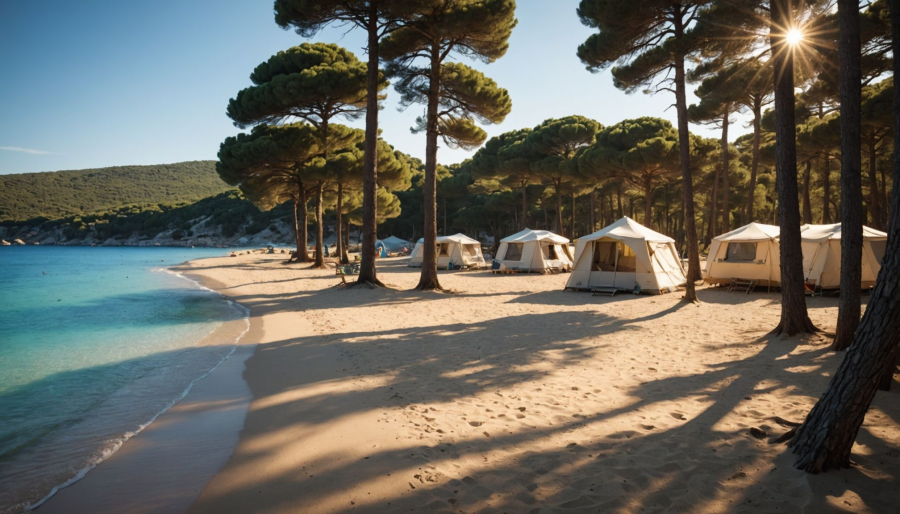 Campeggi in corsica con accesso diretto alla spiaggia